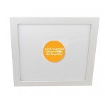 Downlight panel LED Cuadrado 225x225mm Blanco 20W PRO